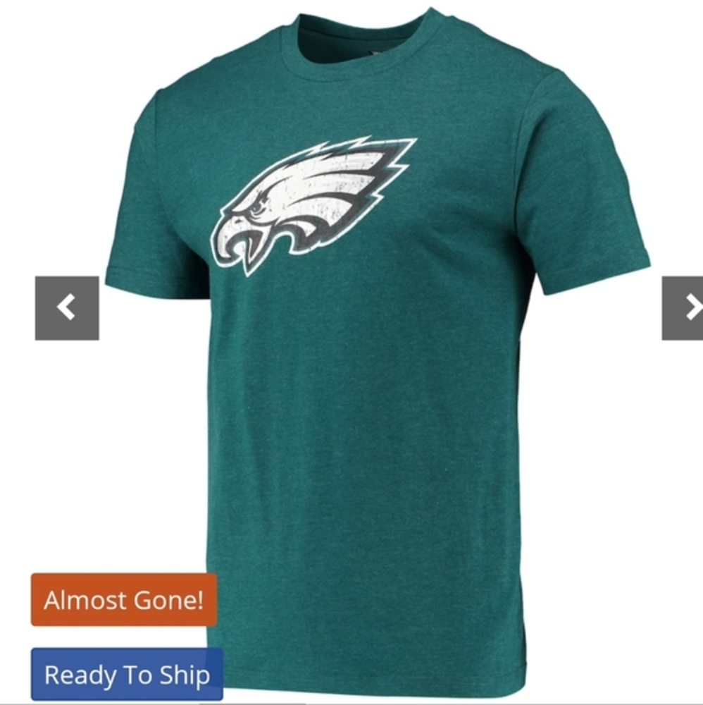 NWOT NFL Eagles sleepwear shirt. Mens. Size large.
